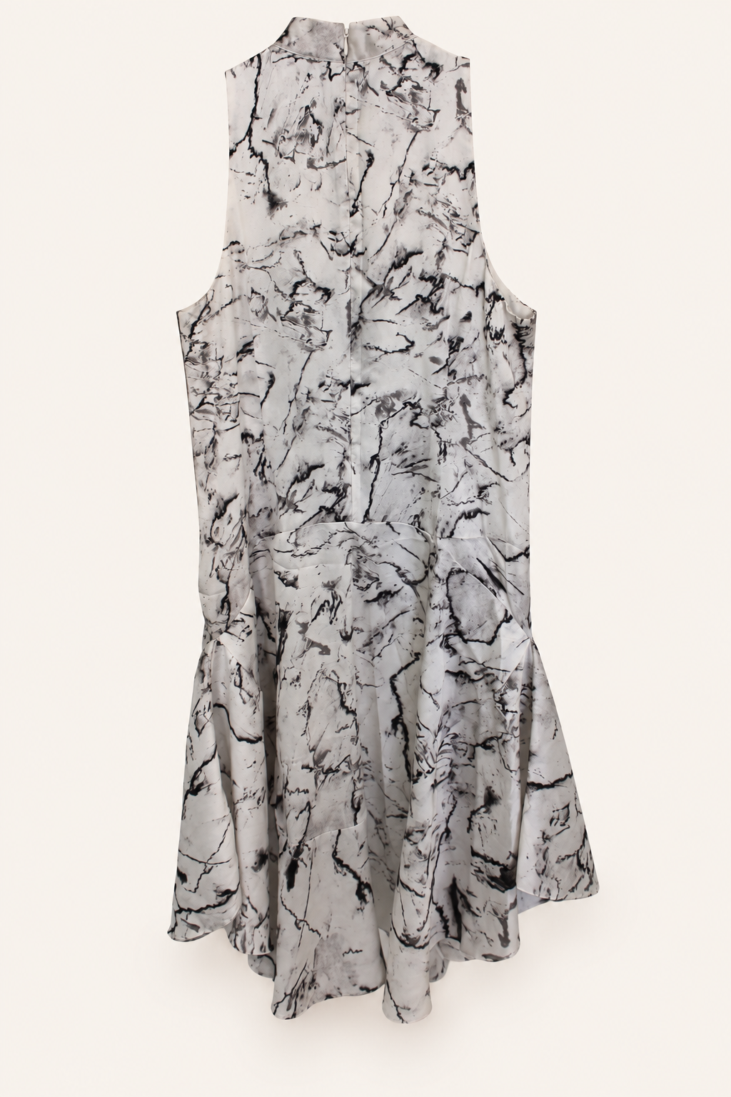 CR-0072, garment-only rear view. AI-edited from the actual garment photo; hanger and background removed.